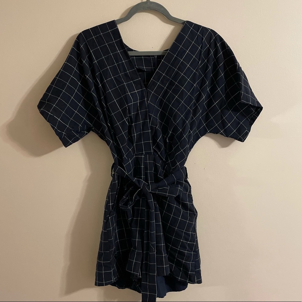 NAVY ROMPER (LARGE)